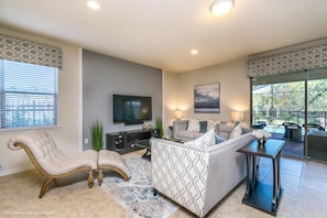 House, Multiple Beds | Living area