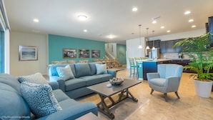 Ferienhaus, Mehrere Betten | Wohnbereich