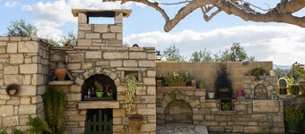Vintage holiday home in the midst of nature with fairy tale view.