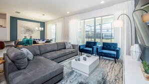 Casa, várias camas | Área de estar