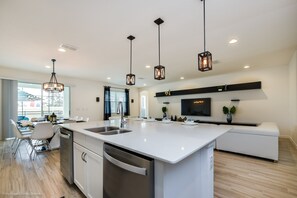 House, Multiple Beds | Living area