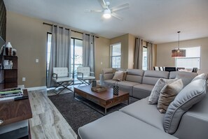 House, 6 Bedrooms | Living area | Foosball