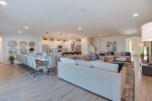 House, Multiple Beds | Living area