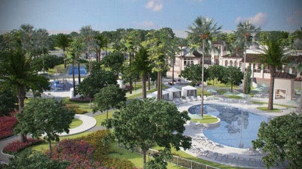 House, Multiple Beds | Resort view