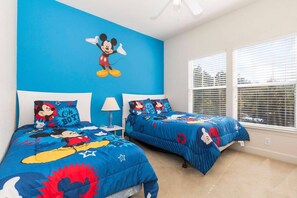 Maison mitoyenne, 4 chambres | Chambre à thème pour enfants