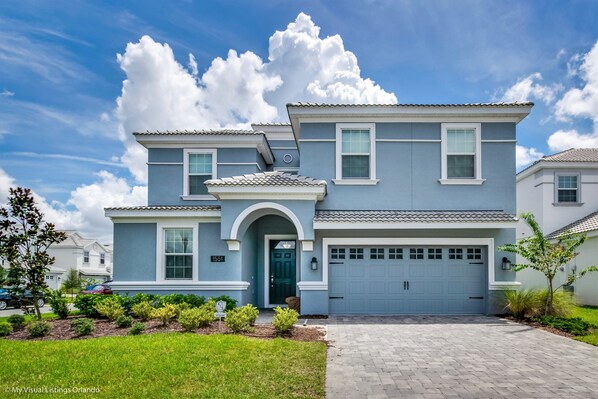 하우스, 침대(여러 개) | 숙박 시설 정면