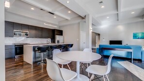 Dining - Beautiful Well Located  3BR Condo For 3 International Students and/or Interns. (Washington)