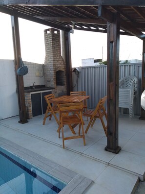 BBQ/picnic area - Lar Aconchego em Jacumã (Conde)