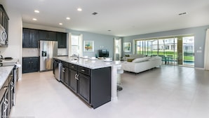 House, Multiple Beds | Private kitchen