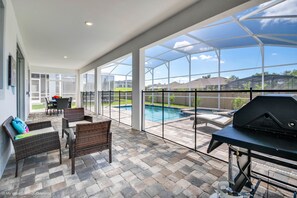 House, Multiple Beds | Terrace/patio - Champions Gate Exec Villas- 1686mvd (Davenport)