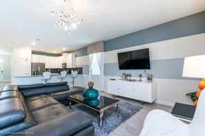 House, Multiple Beds | Living area
