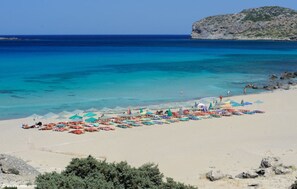 Beach nearby, beach towels