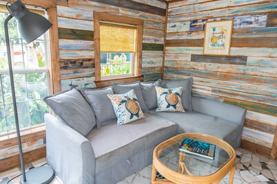 The Fish Cabin is perfect for a relaxing beach vacation!