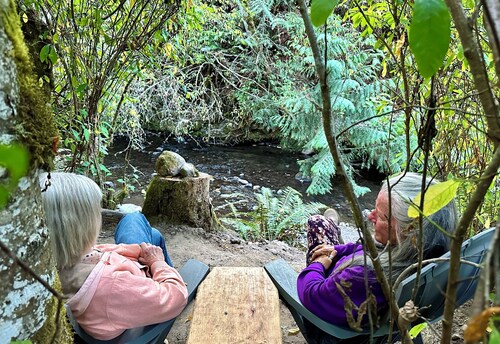 Our Creekside Cottage is located only a mile from the Olympic Discovery Trail.