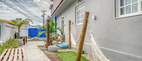 Facciata della struttura