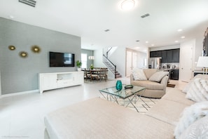 House, Multiple Beds | Living area