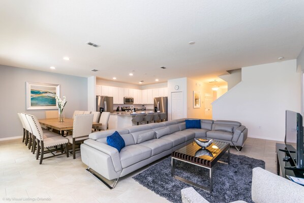 House, Multiple Beds | Living area