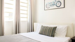 4 makuuhuonetta, silitysrauta/-lauta, Wi-Fi, vuodevaatteet