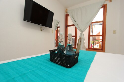 Beautiful and colorful house in the center of the city