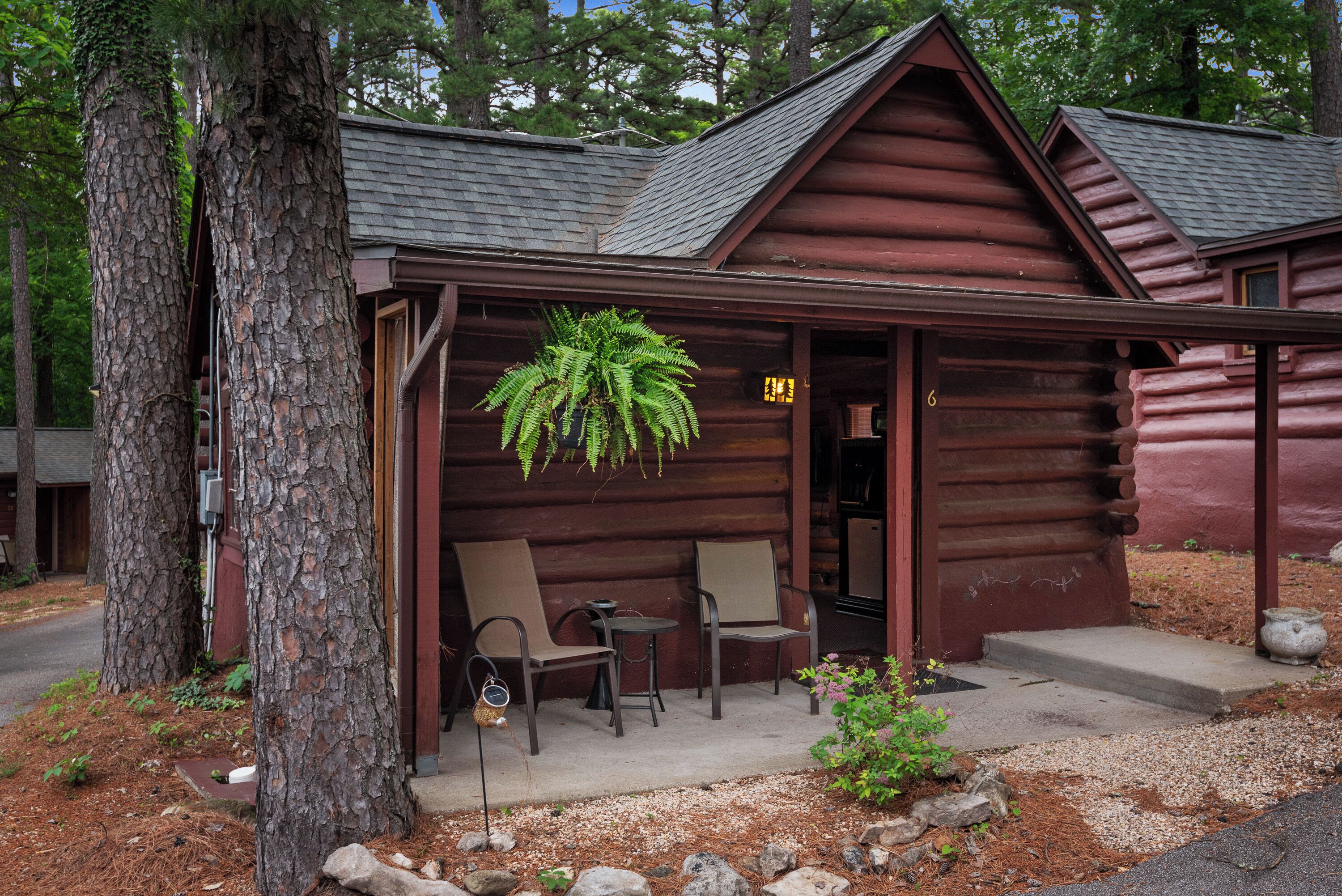 Comfort Cabin, 1 King Bed (Cabin 6) | Terrace/patio