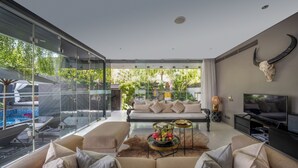 Vila Elite, 3 kamar tidur | Area keluarga | TV layar datar