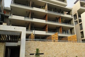 Façade de l’hébergement 