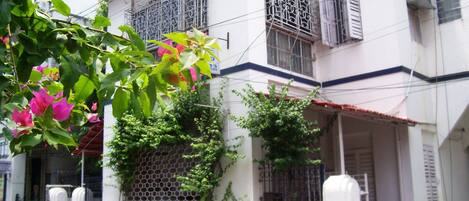 Façade de l’hébergement