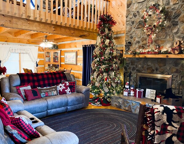 Smart TV, fireplace, Netflix, DVD player