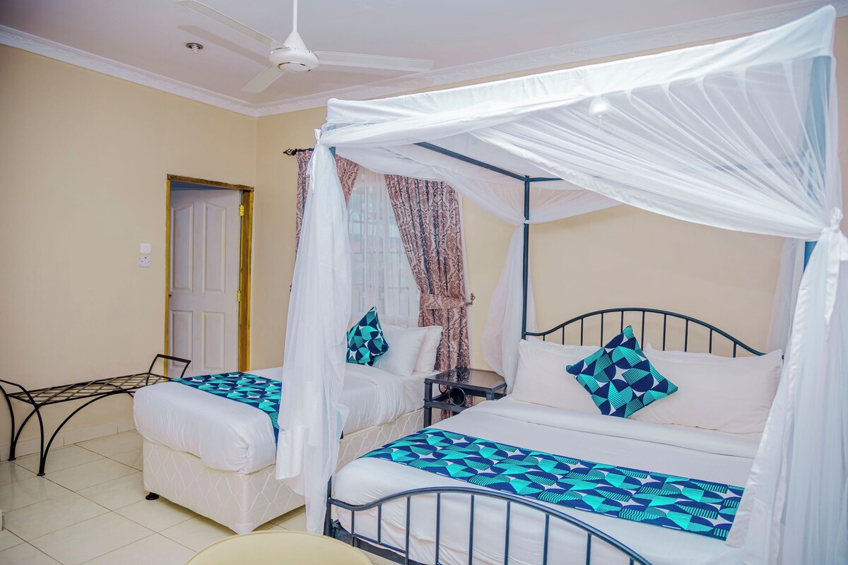 Deluxe Double or Twin Room | Desk, WiFi (free), bed sheets