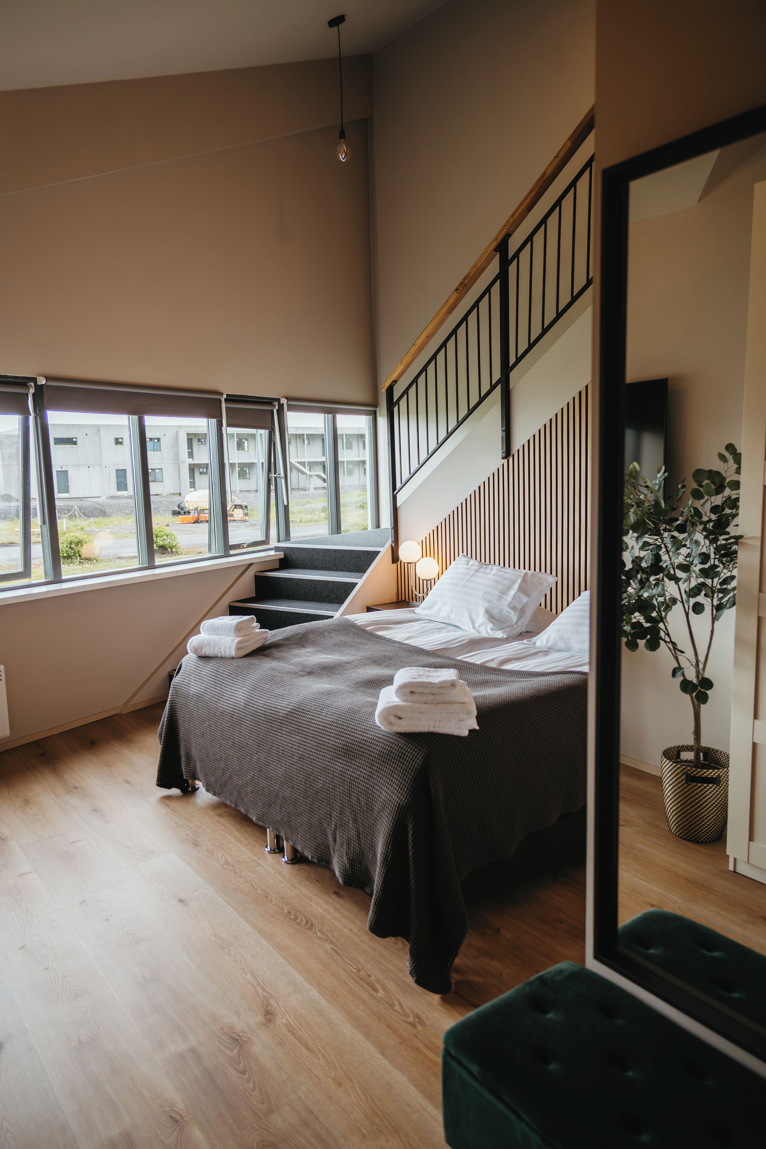 family quadruple room | 1 bedroom, desk, laptop workspace, blackout curtains