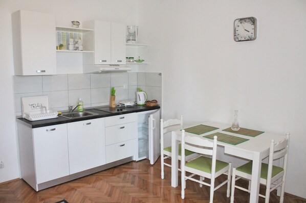 Appartement, vue mer | Coin séjour