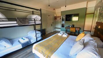 Superior Quadruple Room | Individually decorated, individually furnished, iron/ironing board