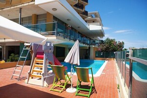 Seasonal outdoor pool