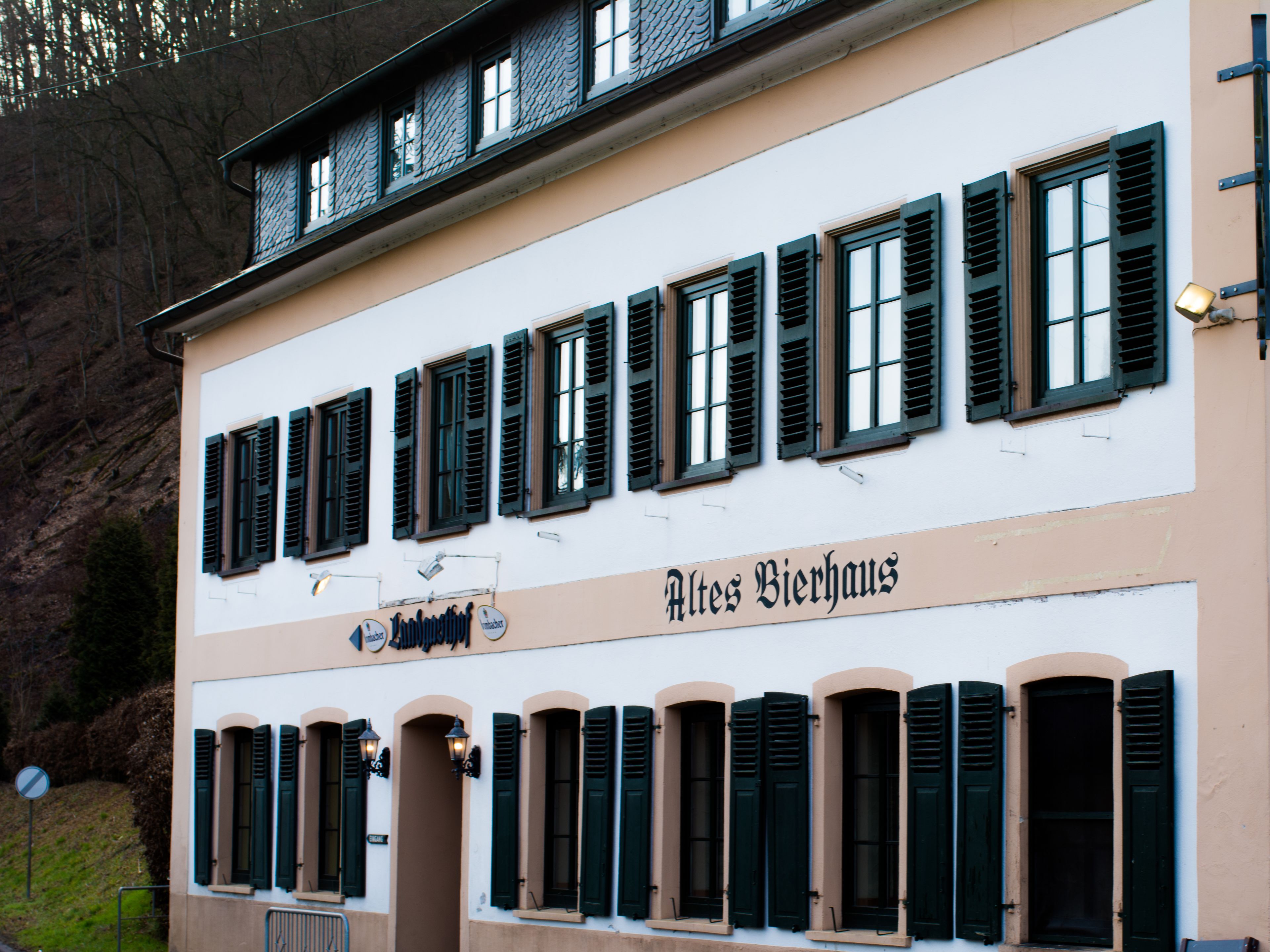 Fassade der Unterkunft