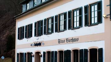 Fassade der Unterkunft