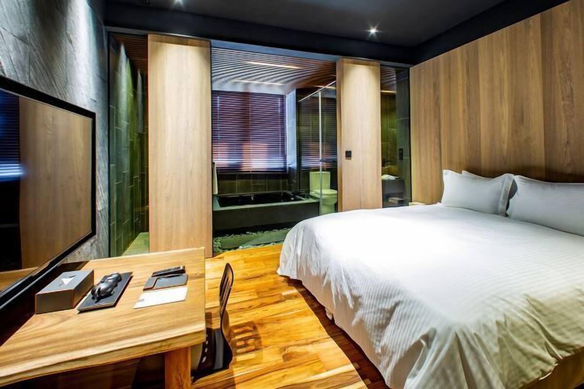 In-room safe, desk, laptop workspace, blackout drapes