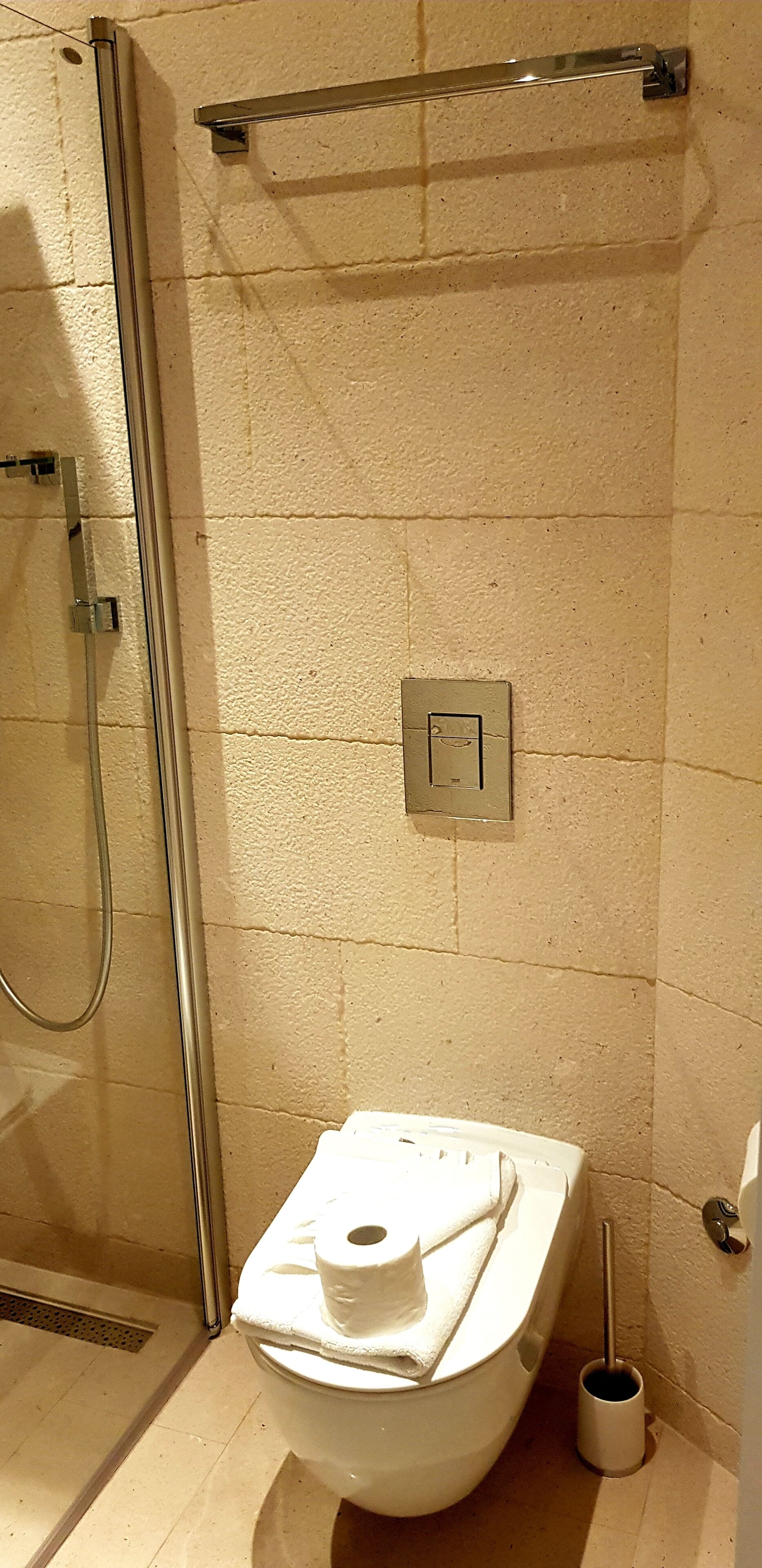 basic room | bathroom | shower, free toiletries, hair dryer