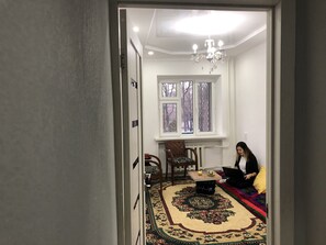 Lobby sitting area