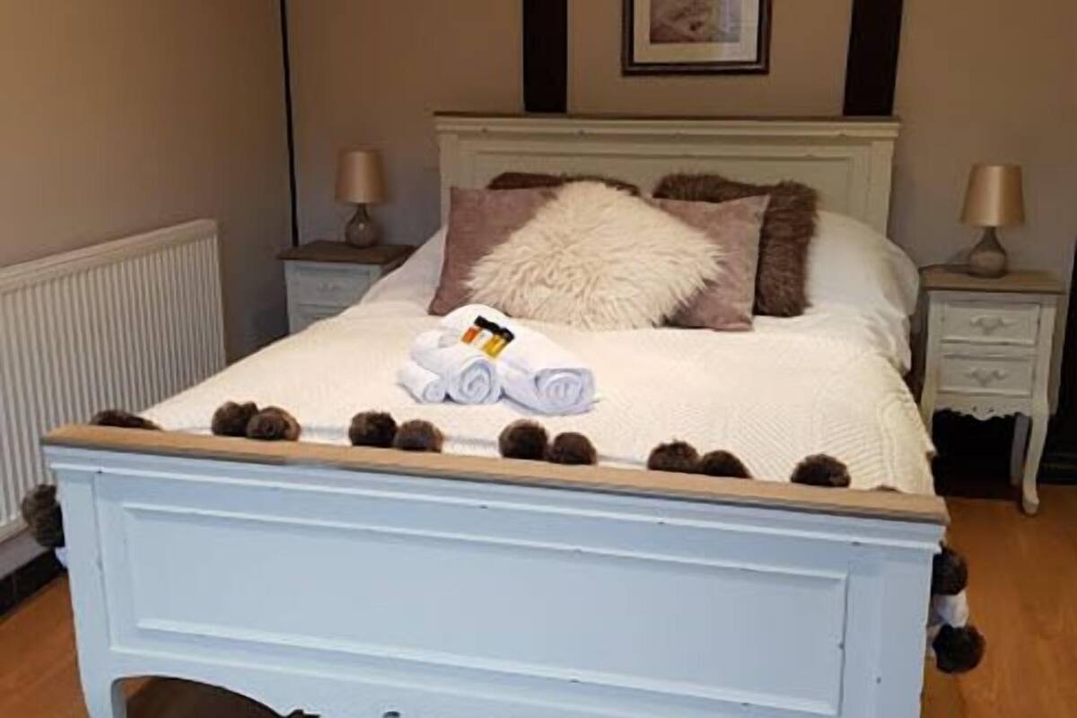 Orchard Lodge | Premium bedding, Select Comfort beds, individually decorated