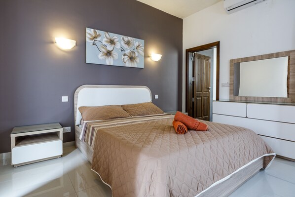 豪華頂層客房, 1 間臥室, 山景 | 埃及棉床單、高級寢具、獨特設計、獨特裝修