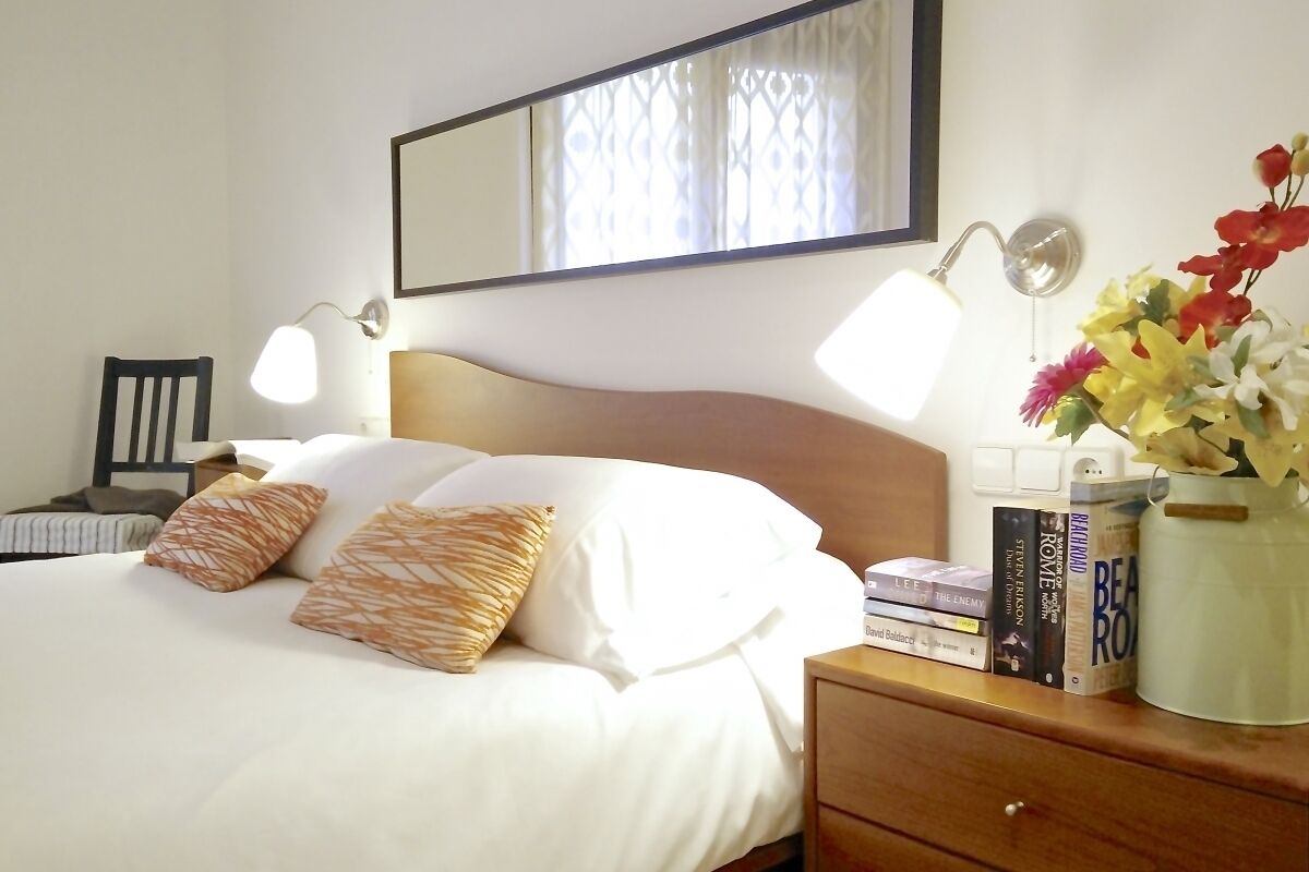 2 slaapkamers, een strijkplank/strijkijzer, gratis internet