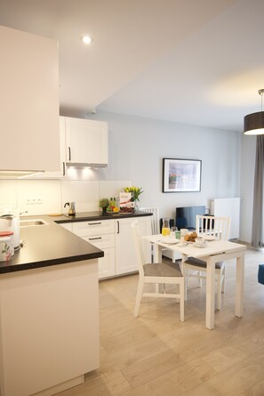 Comfort Apartment (4) | Living area | Flat-screen TV - Kraków Apartments - Solna Studio (Kraków)