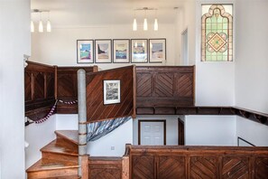 Interior - Organ Loft, North Coast & moorland on the doorstep (England)