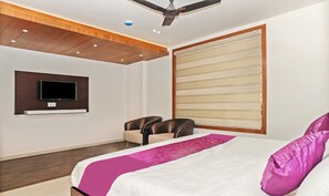 Deluxe Room, Multiple Beds | Soundproofing, iron/ironing board, rollaway beds, free WiFi - Treebo Trend Wild Saga (Peermade)