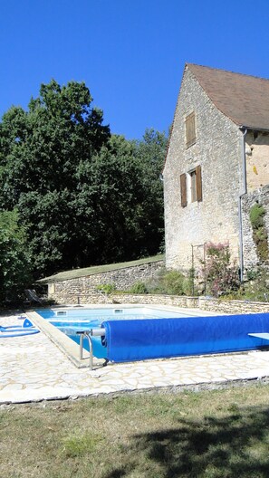 Outdoor pool - 2 Beautiful country houses fully restored - stunning view (Dordogne)
