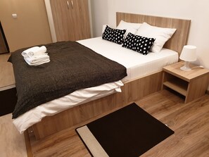 Individually decorated, individually furnished, iron/ironing board