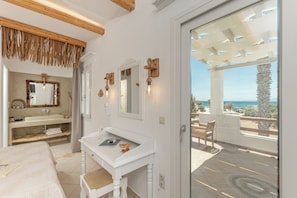 Comfort Garden & Sea View Apartment | 1 chambre, literie de qualité supérieure, matelas Select Comfort