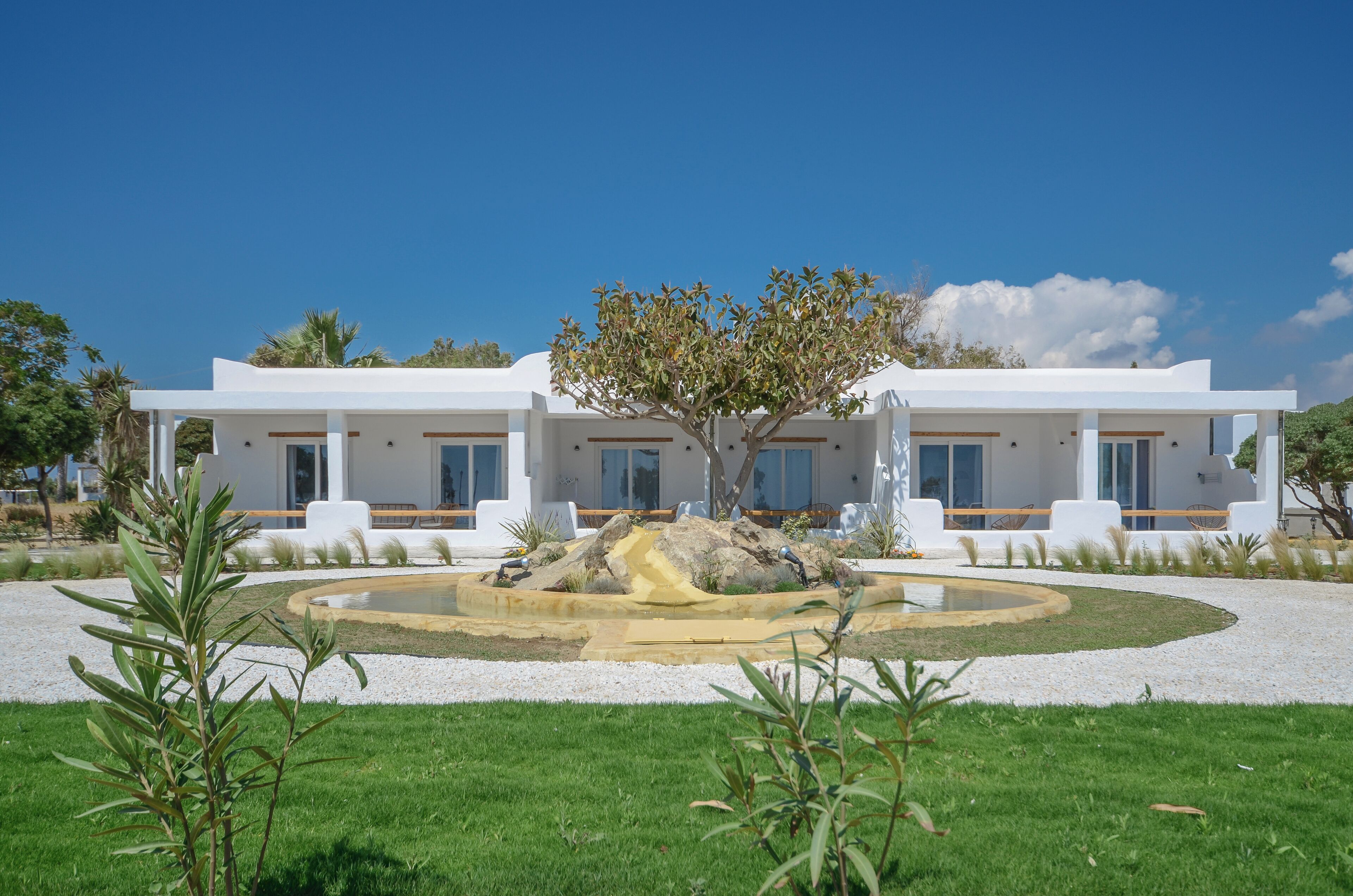 Façade de l’hébergement