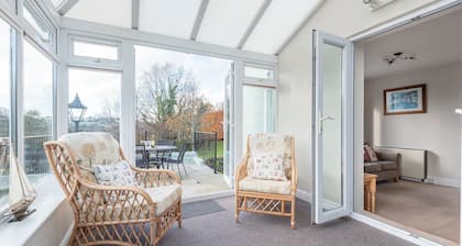 The Moorings, just across from Fowey