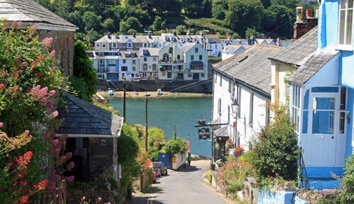 The Moorings, just across from Fowey
